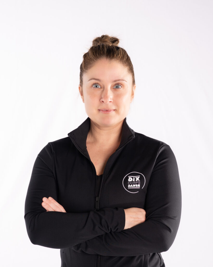 Photo de Shanie Bolduc, directrice et enseignante en danse contemporaine, en jazz et en claquette